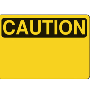 caution